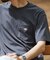 MEN'S SHORT SLEEVE POCKET T-SHIRT PLAIN/ ショートスリーブポケットTシャツ