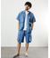 Chambray Trip Shorts/シャンブレー トリップショーツ/カーゴ/刺繍/リラックスフィット