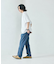 限定展開 スリムストレート デニムパンツ