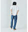 限定展開 スリムストレート デニムパンツ