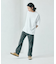 限定展開 スリムストレート デニムパンツ