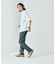 限定展開 スリムストレート デニムパンツ