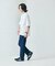 限定展開 スリムストレート デニムパンツ