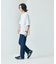 限定展開 スリムストレート デニムパンツ