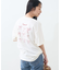 リボン バックプリントTシャツ/刺繍Tシャツ
