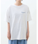 リボン バックプリントTシャツ/刺繍Tシャツ