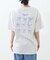 リボン バックプリントTシャツ/刺繍Tシャツ