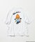 PaRappa the Rapper パラッパラッパー 別注 リラックスフィット バックプリント クルーネックTシャツ 【限定展開】
