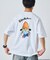 PaRappa the Rapper パラッパラッパー 別注 リラックスフィット バックプリント クルーネックTシャツ 【限定展開】
