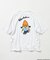PaRappa the Rapper パラッパラッパー 別注 リラックスフィット バックプリント クルーネックTシャツ 【限定展開】