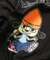 PaRappa the Rapper パラッパラッパー 別注 リラックスフィット バックプリント クルーネックTシャツ 【限定展開】