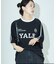 限定展開 Yale University×FREAK'S STORE/イェール大学 別注 ビッグシルエット ゲームシャツ クルーネックTEE