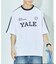 限定展開 Yale University×FREAK'S STORE/イェール大学 別注 ビッグシルエット ゲームシャツ クルーネックTEE