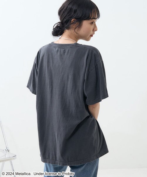 METALICA カラーTシャツ/メタリカ カラーTシャツ/ロックT/バンド