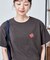 tombonia ハート刺繍 コンパクトTシャツ