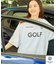 限定展開 Volkswagen×FREAK'S STORE/フォルクスワーゲン 別注 ビッグシルエット ゲームシャツ クルーネックTEE/GOLF