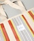 STRIPE TOTE BAG L / インド ストライプ トートバッグ L