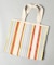 STRIPE TOTE BAG L / インド ストライプ トートバッグ L