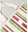 STRIPE TOTE BAG L / インド ストライプ トートバッグ L
