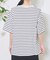 カラーロゴボーダーTシャツ