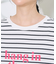 カラーロゴボーダーTシャツ