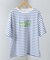 カラーロゴボーダーTシャツ