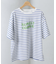 カラーロゴボーダーTシャツ