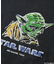STARWARS/スターウォーズ ヨーダ フロッキー加工 ショートスリーブ クルーネックTシャツ/リラックスフィット