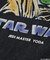 STARWARS/スターウォーズ ヨーダ フロッキー加工 ショートスリーブ クルーネックTシャツ/リラックスフィット