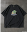 STARWARS/スターウォーズ ヨーダ フロッキー加工 ショートスリーブ クルーネックTシャツ/リラックスフィット