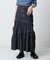 別注 Asymmetry Tiered Skirt/別注 アシンメトリー ティアードスカート/デニムスカート