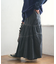 別注 Asymmetry Tiered Skirt/別注 アシンメトリー ティアードスカート/デニムスカート