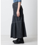 別注 Asymmetry Tiered Skirt/別注 アシンメトリー ティアードスカート/デニムスカート