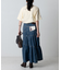 別注 Asymmetry Tiered Skirt/別注 アシンメトリー ティアードスカート/デニムスカート