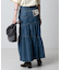 別注 Asymmetry Tiered Skirt/別注 アシンメトリー ティアードスカート/デニムスカート