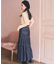 別注 Asymmetry Tiered Skirt/別注 アシンメトリー ティアードスカート/デニムスカート