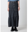 別注 Asymmetry Tiered Skirt/別注 アシンメトリー ティアードスカート/デニムスカート