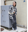 オンブレチェックシャツ