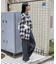 オンブレチェックシャツ