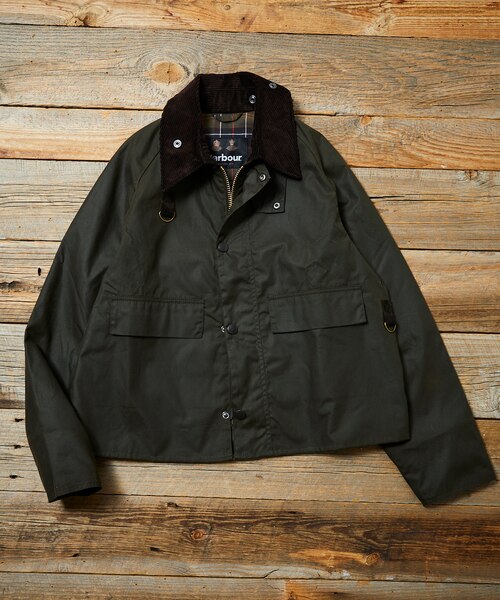 ジャケット・アウター Barbour Spey Wax Jacket XS SPEY / スペイ】ワックス ショート ジャケット（ユニセックス
