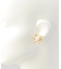 フラワーパールピアス