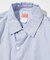 レギュラーカラー ブロード ロングスリーブシャツ/ストライプ/リラックスフィット