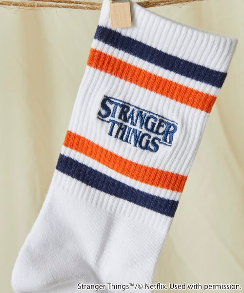 Stranger Things SOCKS/ストレンジャーシングスソックス/ロゴ靴下