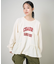 布帛ドッキング ロングスリーブTシャツ