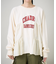 布帛ドッキング ロングスリーブTシャツ