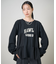 布帛ドッキング ロングスリーブTシャツ