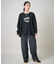 布帛ドッキング ロングスリーブTシャツ