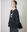 布帛ドッキング ロングスリーブTシャツ