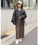 フェイクレザーブルゾン