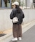 フェイクレザーブルゾン